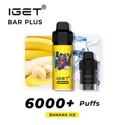 Iget Bar Plus Kit - Banana Ice