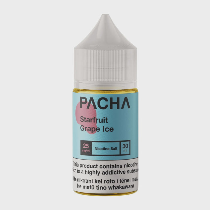 Pachamama Salts - Starfruit Grape Ice 30ml/25mg