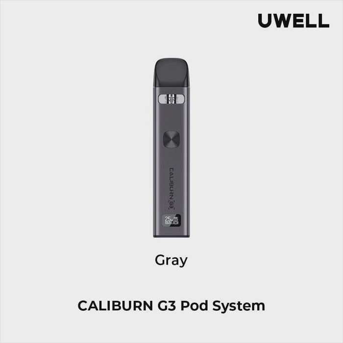 Uwell - Caliburn G3 Pod Kit (Compliant) Grey