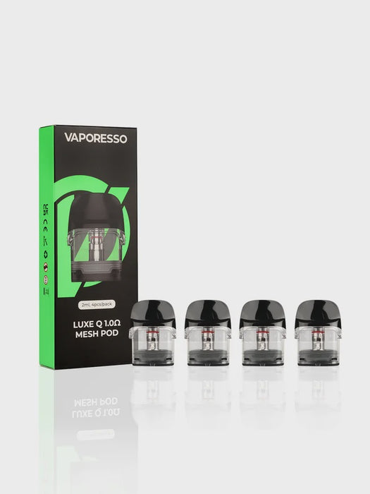Vaporesso - Luxe Q Replacement Pod (4 Pack) Mesh 1.0 ohm