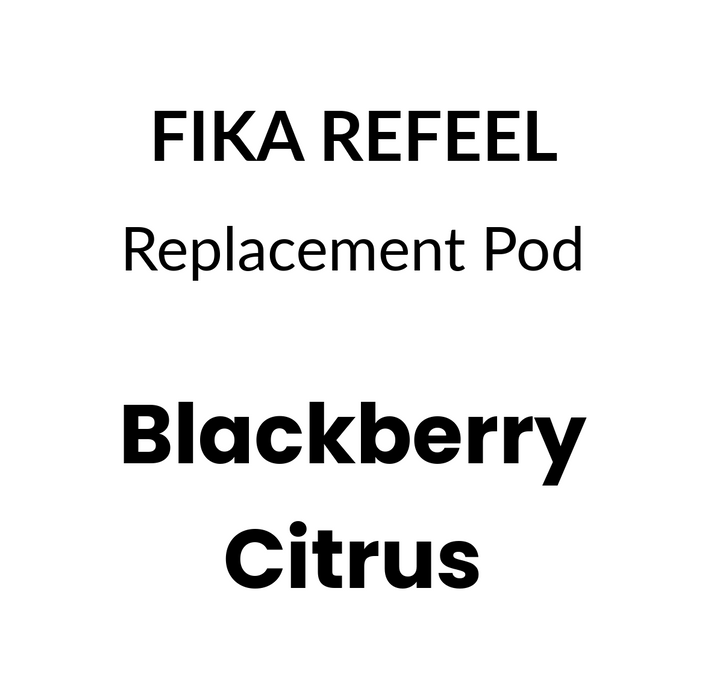 FIKA REFEEL Pod 20mg/mL 10k - Blackberry Citrus