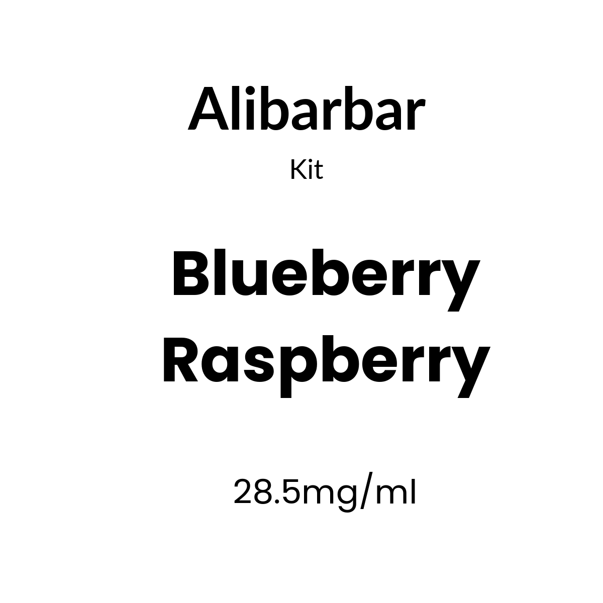 Alibarbar Ingot - Kit 15K Blueberry Raspberry — Vape Nation
