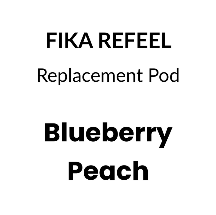 FIKA REFEEL Pod 20mg/mL 10k - Blueberry Peach