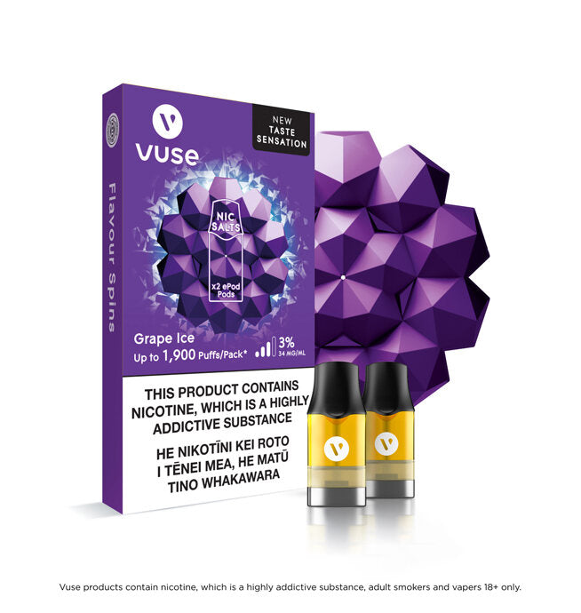 VUSE ePod e liquid Pod - Grape Ice 3%