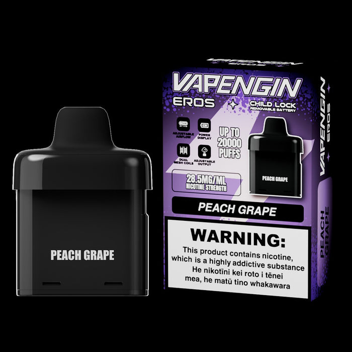 Vapengin Eros 20000 puffs POD Peach Grape