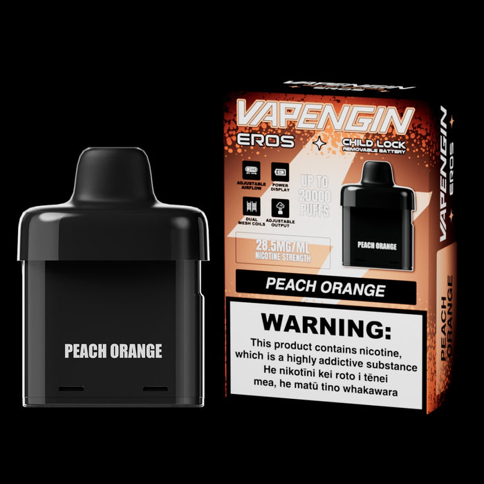 Vapengin Eros 20000 puffs POD Peach Orange