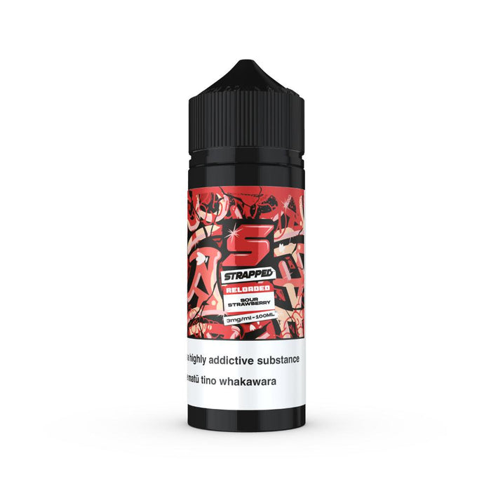 Strapped Reloaded - Sour Strawberry 100ml/6mg
