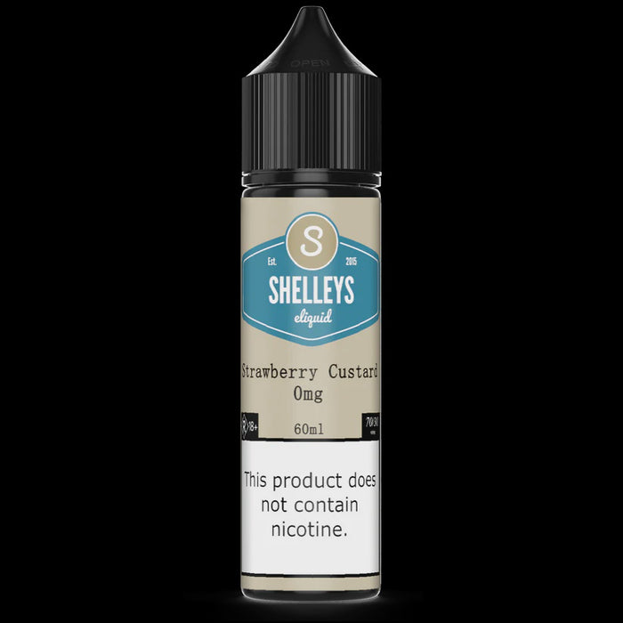 Shelleys Eliquid - Strawberry Custard 60ml/12mg