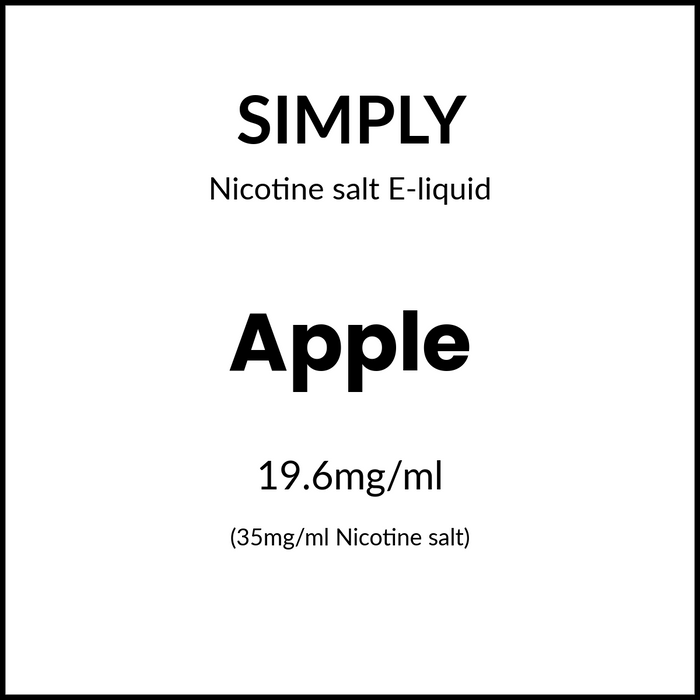 Simply Salts - Apple 30ml/35mg