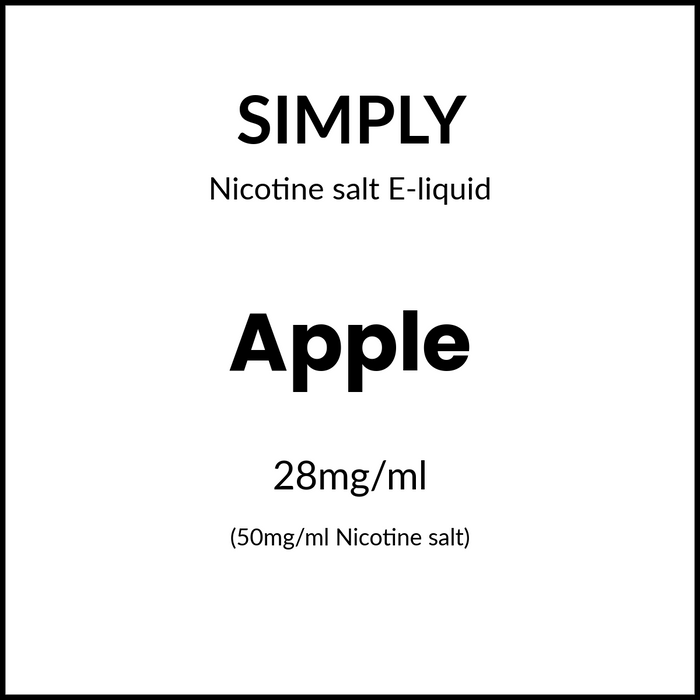 Simply Salts - Apple 30ml/50mg