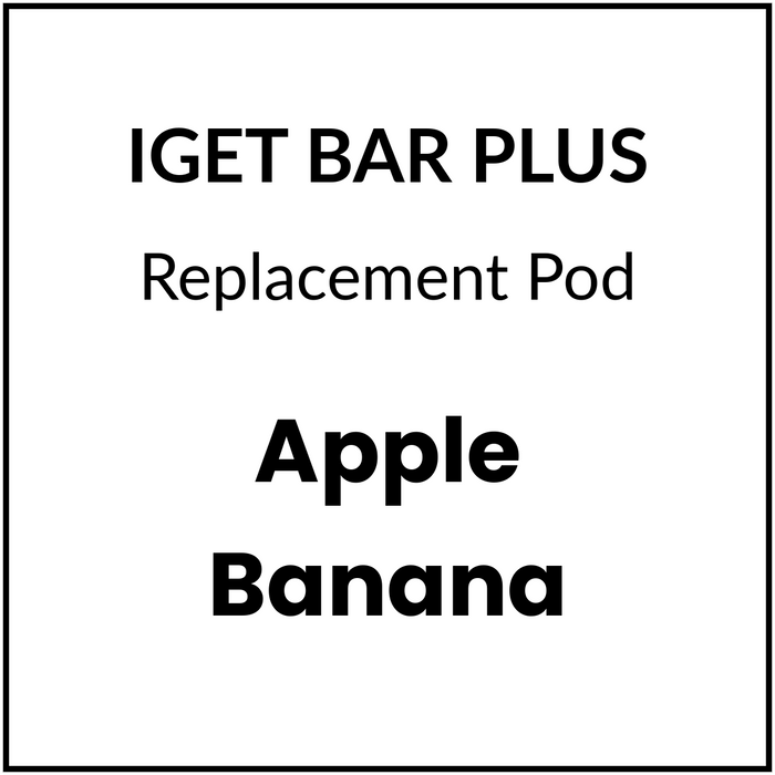 IGET BAR PLUS POD 3.0 10K Apple Banana