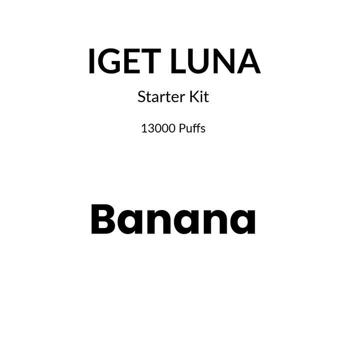 Iget Luna 13000 Kit - Banana
