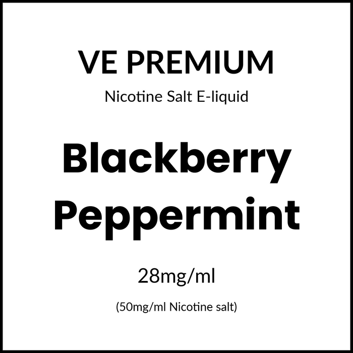 VE Salts- Blackberry Peppermint 30ml/50mg