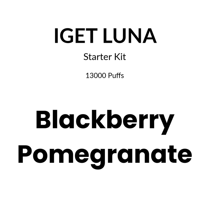 Iget Luna 13000 Kit - Blackberry Pomegranate