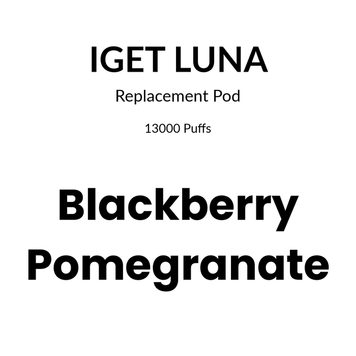 Iget Luna 13000 Pod - Blackberry Pomegranate