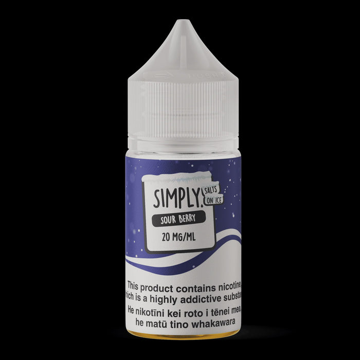 Simply Salts On Ice - Sour Berry (Blackcurrant) 30ml/12mg