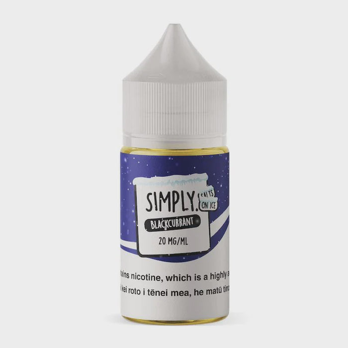 Simply Salts On Ice - Sour Berry (Blackcurrant) 30ml /50mg