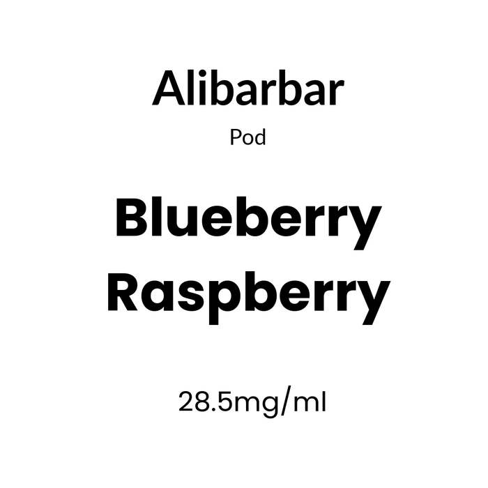 Alibarbar Ingot - Pod 15K Blueberry Raspberry