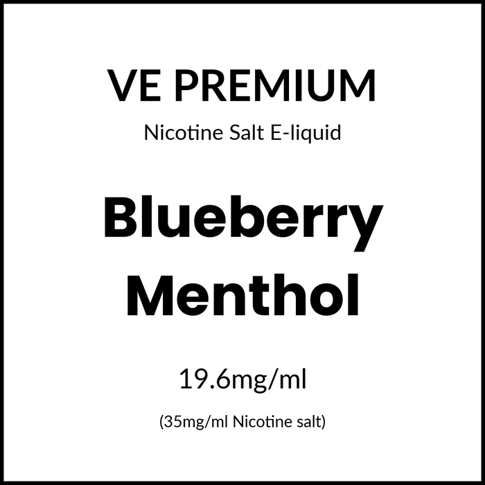 VE Salts - Blueberry Menthol 30ml/35mg