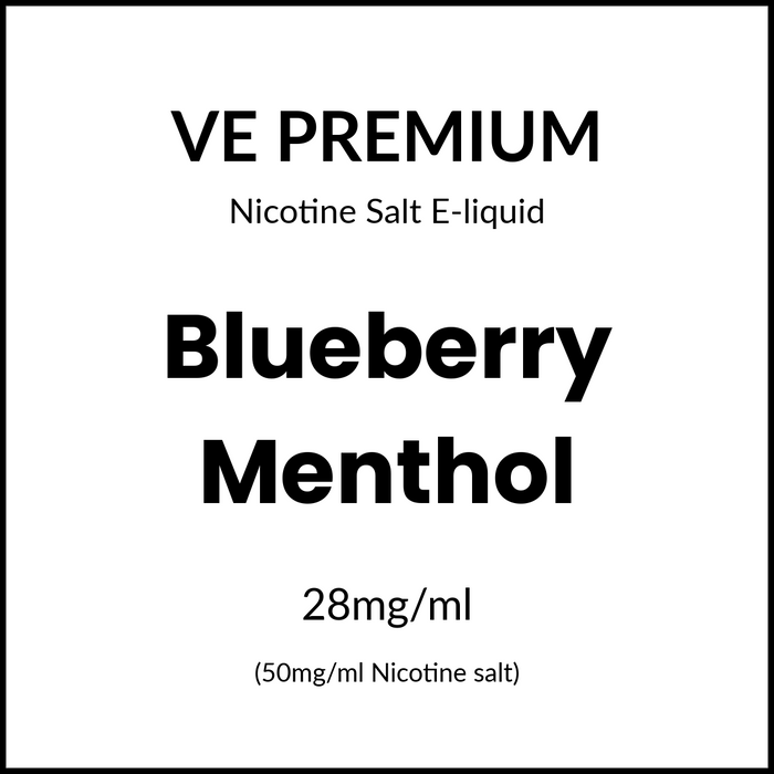 VE Salts - Blueberry Menthol 30ml/50mg
