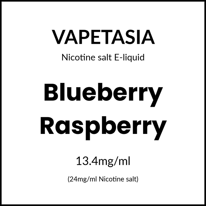 Vapetasia Killer Fruits Salts - Blueberry Raspberry 30ml/24mg