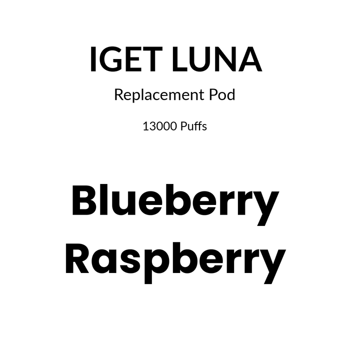 Iget Luna 13000 Pod - Blueberry Raspberry