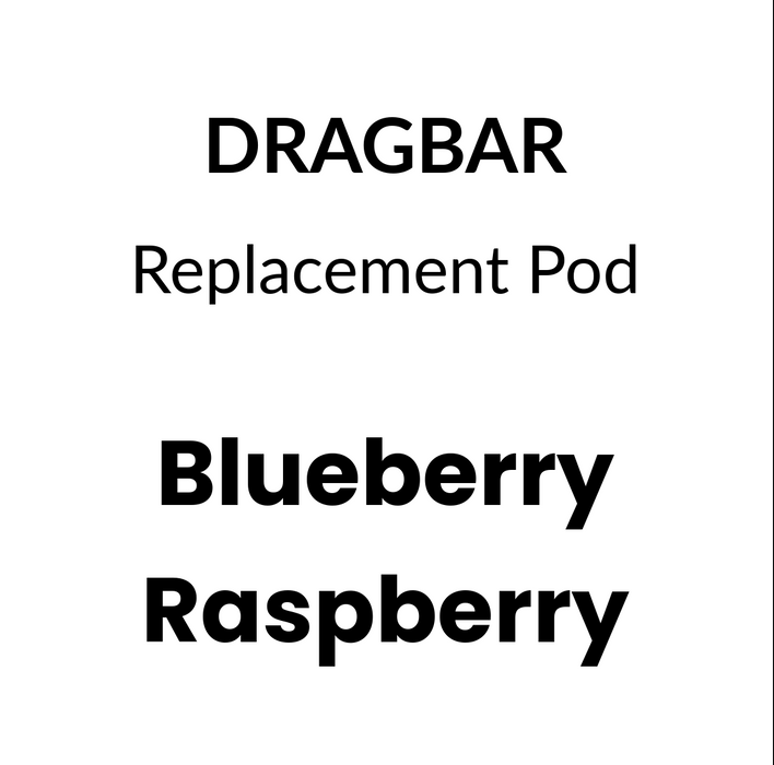 Dragbar ICZ Max Prefilled Pod 10K Puffs - Blueberry Raspberry