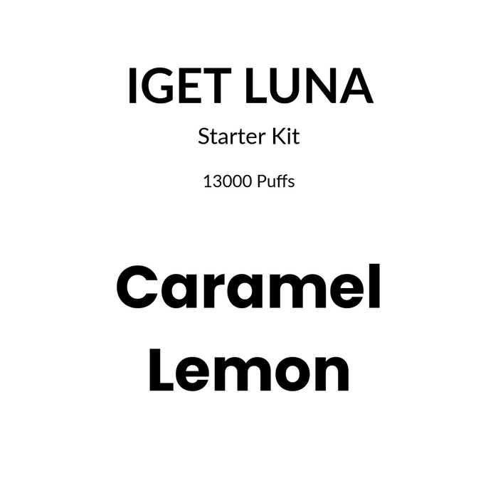 Iget Luna 13000 Kit - Caramel Lemon