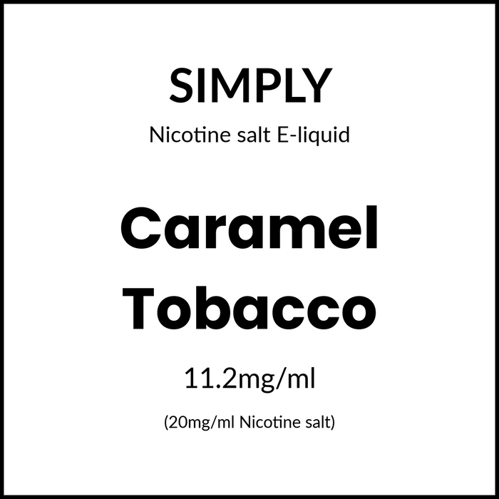 Simply Tobacco Salts - Caramel Tobacco 30ml/20mg