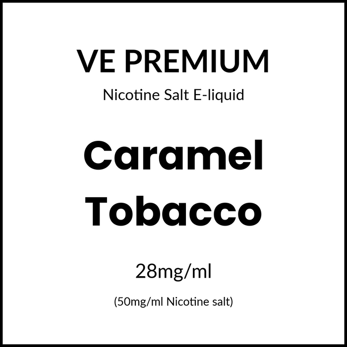 VE Salts - Caramel Tobacco 30ml /50mg