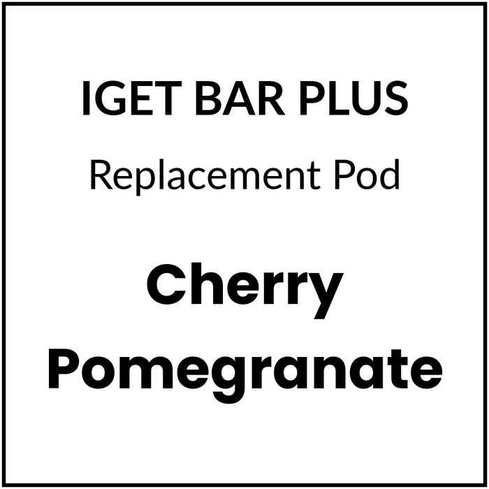 IGET BAR PLUS POD 3.0 10K Cherry Pomegranate