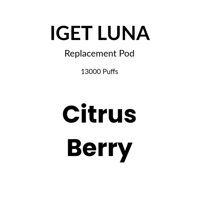 Iget Luna 13000 Pod - Citrus Berry