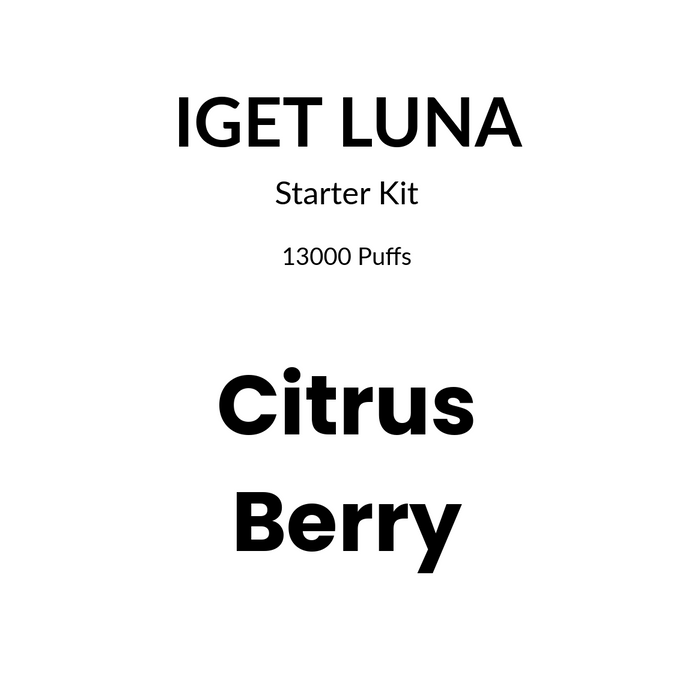 Iget Luna 13000 Kit - Citrus Berry