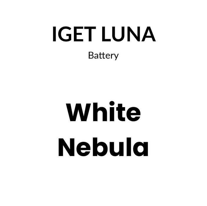 IGET LUNA KP13000 Device – White Nebula