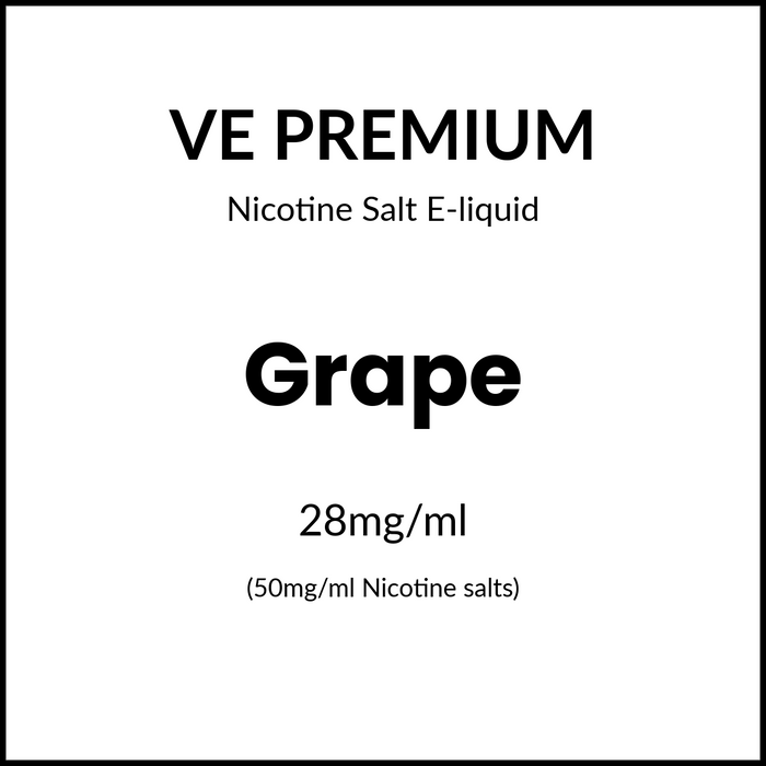 VE Salts - Grape 30ml/50mg