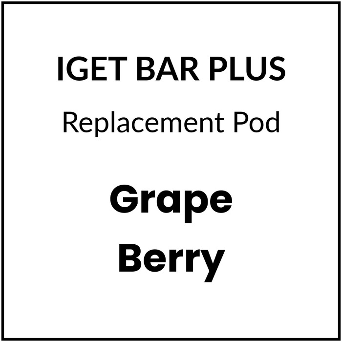 IGET BAR PLUS POD 3.0 10K Grape Berry