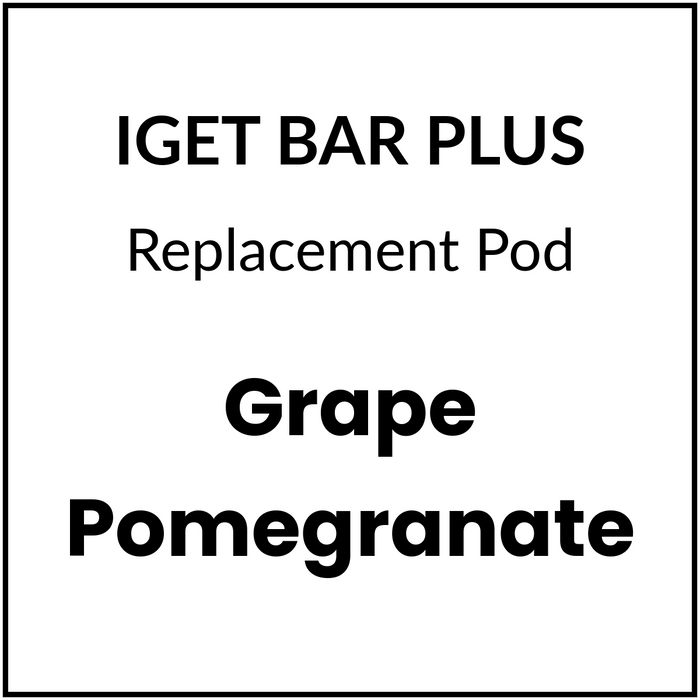 IGET BAR PLUS POD 3.0 10K Grape Pomegranate