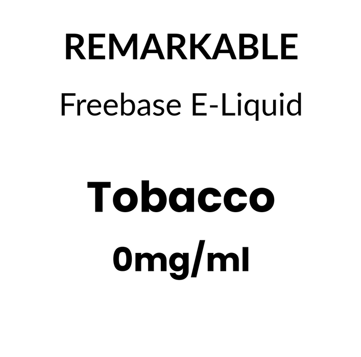 Remarkable Tobacco 60ml/0mg