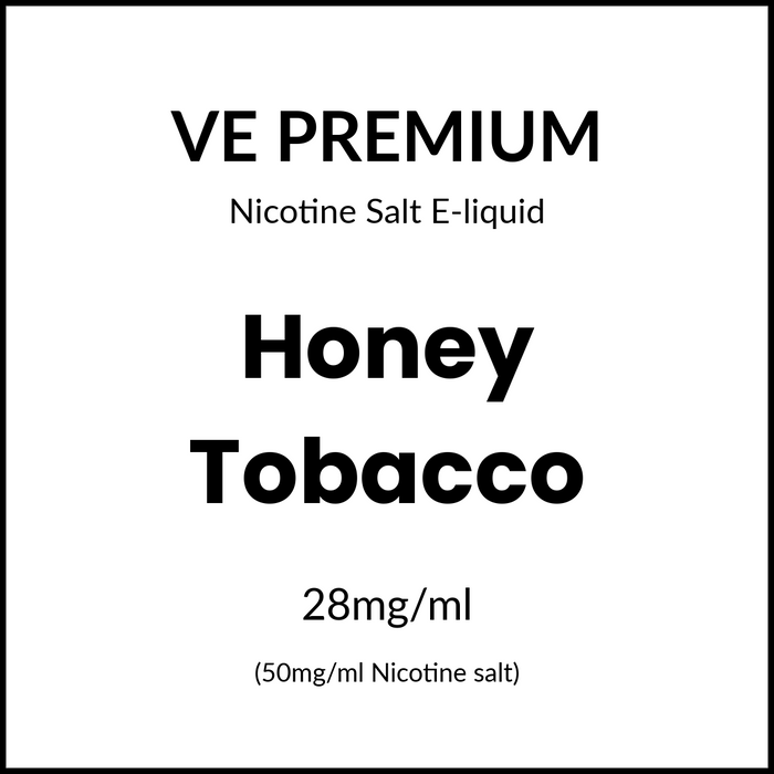 VE Salts- Honey Tobacco 30ml/50mg