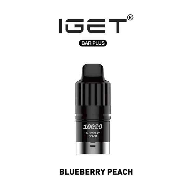 IGET BAR PLUS POD 3.0 10K Blueberry Peach