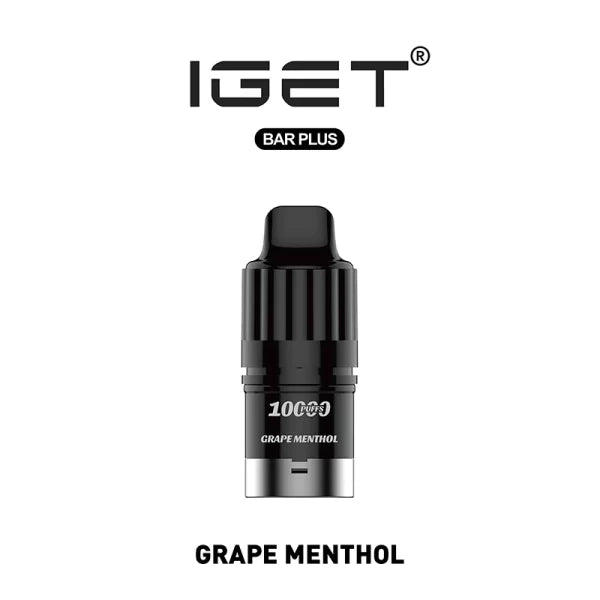 IGET BAR PLUS POD 3.0 10K Grape Menthol