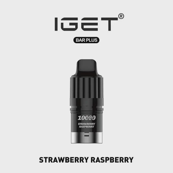 IGET BAR PLUS POD 3.0 10K Strawberry Raspberry