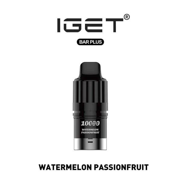 iGET Bar PLUS Pod V3 (10000 Puffs) - Watermelon Passionfruit