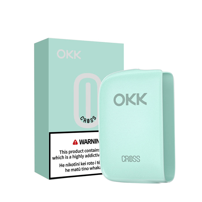 OKK CROSS - HYBRID DISPOSABLE VAPE (BATTERY ONLY) Green