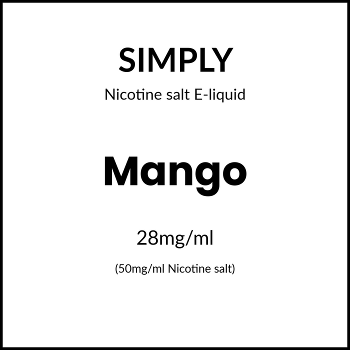 Simply Salts - Mango 30ml/50mg