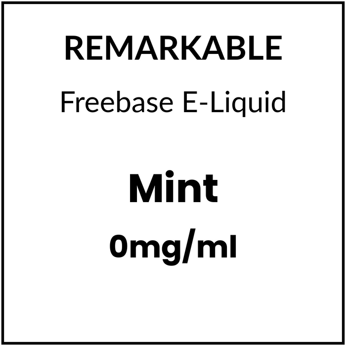 REMARKABLE - Mint 60ml/0mg