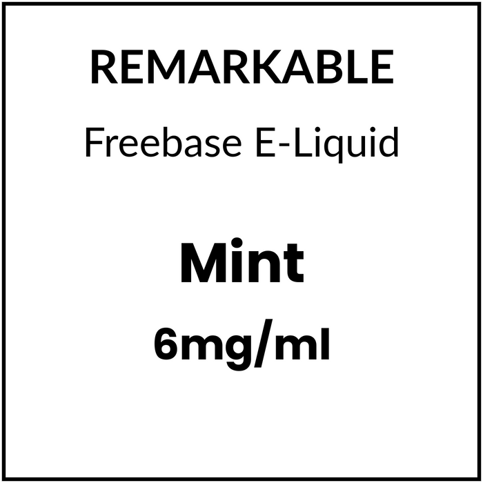REMARKABLE - Mint 60ml/6mg