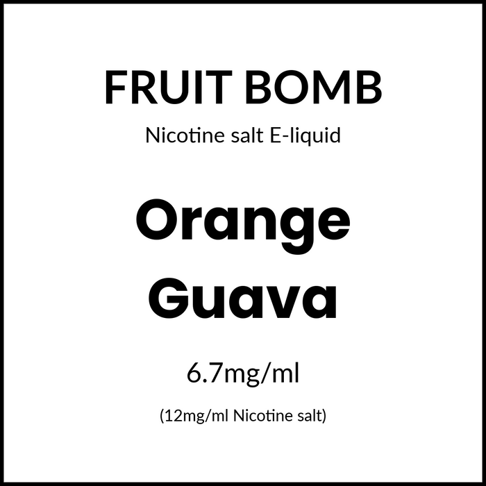 Fruit Bomb Salts - Orang Guava 30ml/12mg
