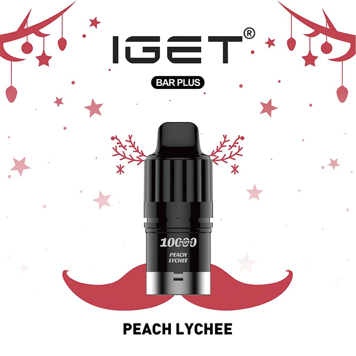 IGET BAR PLUS POD 3.0 10K Peach Lychee