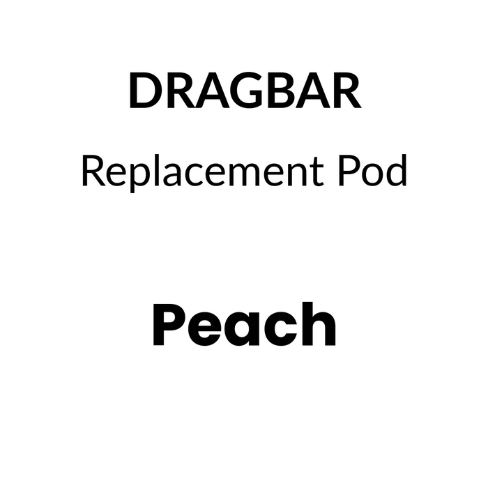Dragbar ICZ Max Prefilled Pod 10K Puffs - Peach